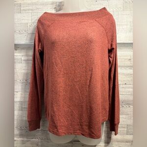 Z Supply Burnt Orange Knit Top